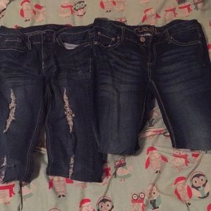 Earl jeans blue and rue 21 skinny jeans size 5